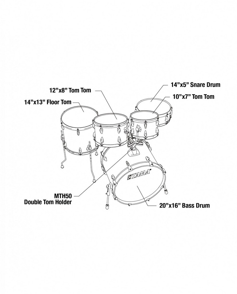 TAMA Imperialstar Schlagzeugset Bild 3