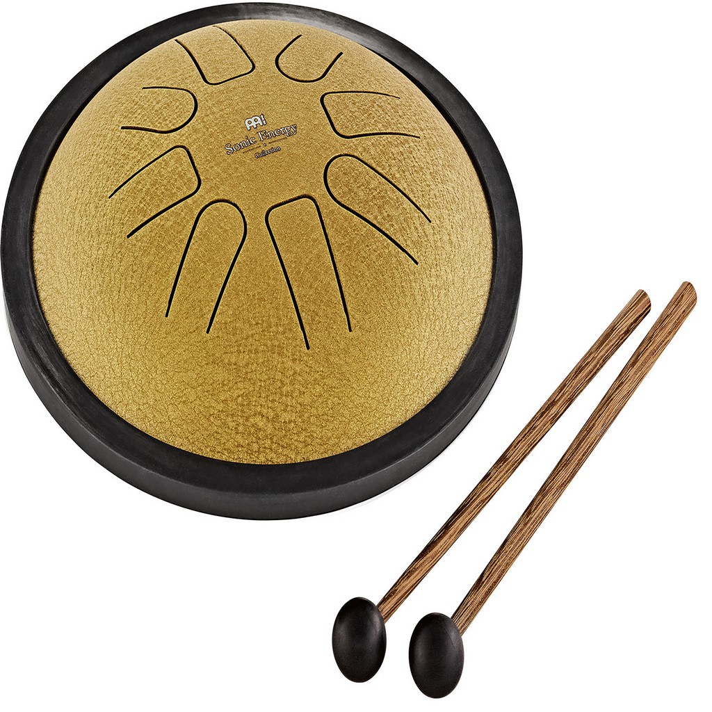 MEINL Sonic Energy Small Steel Tongue Drum Gold